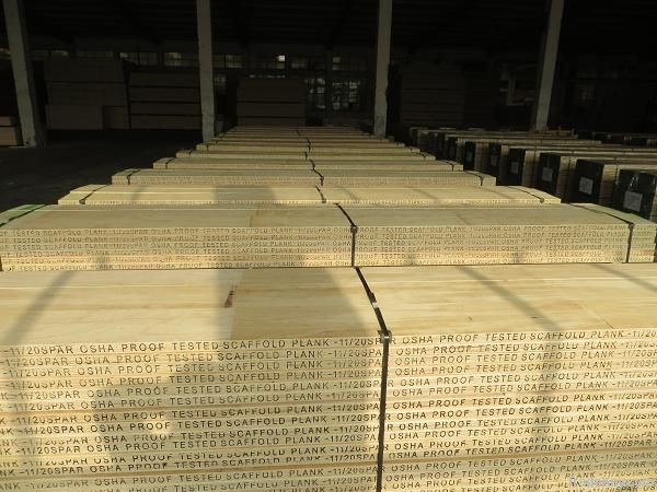 pine LVL scaffolding planks