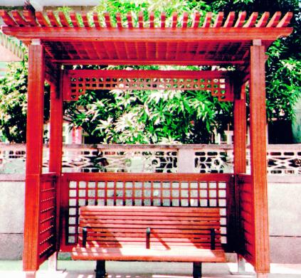 Preservative Treated Wood-Wayside Shelter