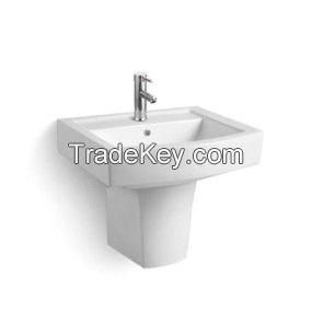 China sanitary ware suppliers hang type wash basin