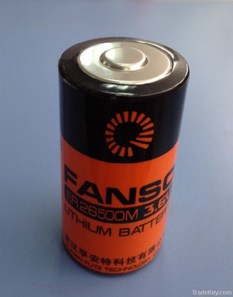 FANSO 3.6V Primary Lithium Battery ER26500M C Size equal to Saft LSH14