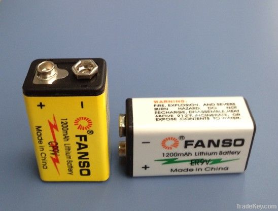 9V Lithium Battery