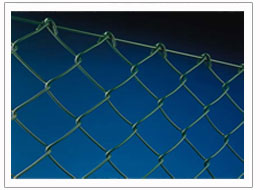 pvc coated  chain link fence