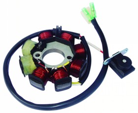 motorcycle engine magneto stator coil