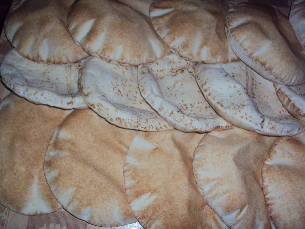 pita & arabic bread line