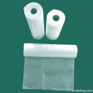 plastic flat bag on roll