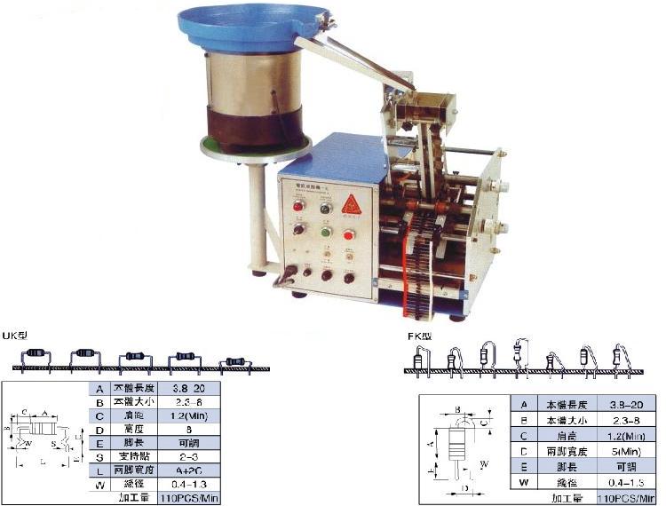 Electronic components processing equipment