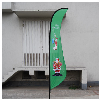 display flag pole