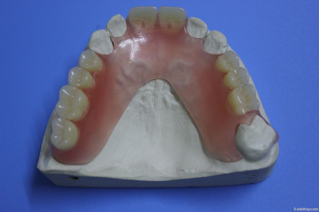 Dental valplast denture