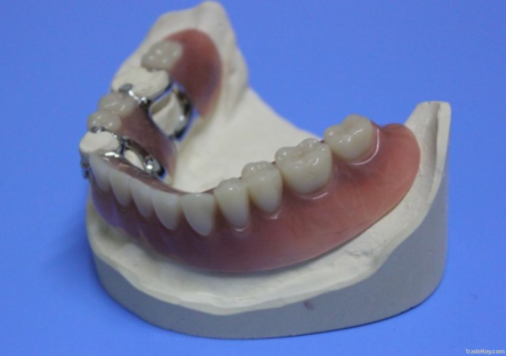 Dental acrylic denture