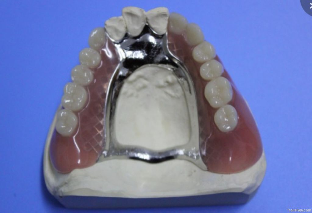 Dental acrylic denture