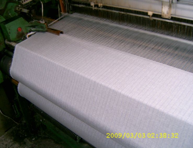 Woven Grey Fabric