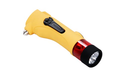 dynamo emergency hammer flashlight