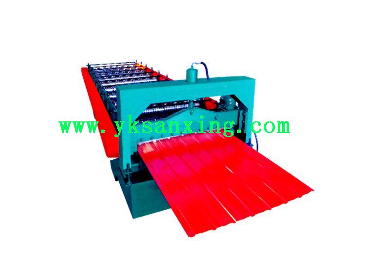 Flat Sheet Corrugated Roll forming machine