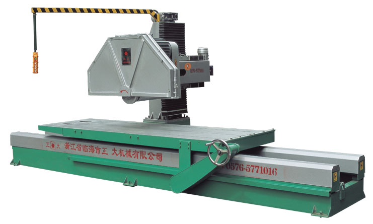 single arm stone machine