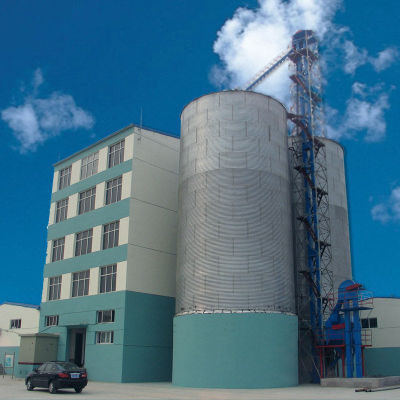 Assembly Hot galvanized Steel Grain Storage Silo