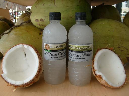 Coco Joe's Coconuts - 100% Pure Unpasturized Coconut Water