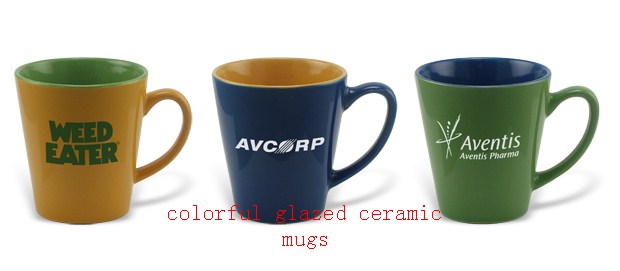 ceramic glazed  mugs