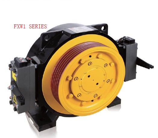 Residential Lift Gearless Elevator Traction Machine