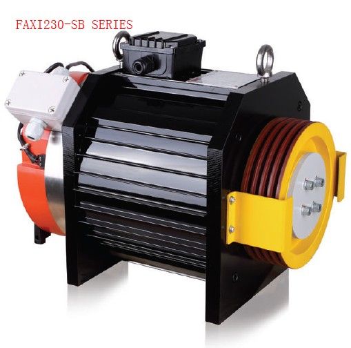 High efficient Gearless Elevator Traction Motor- AC380V/220V