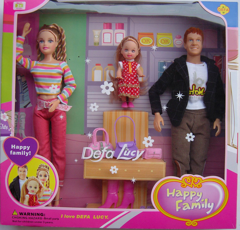 Happy Family Plastic Doll