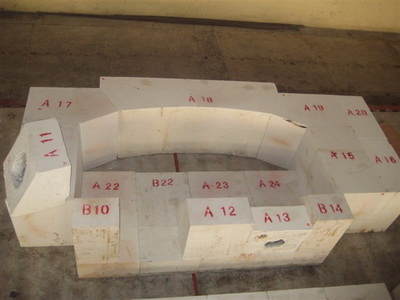 zirconia corundum brick for glass furnace