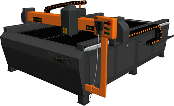 Plasma cutting machine for advertising sings and equipments