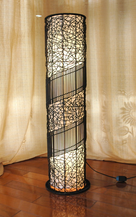 rattan/bamoo  lamp