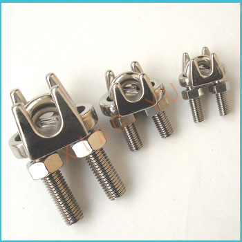 Wire rope clamps/clips