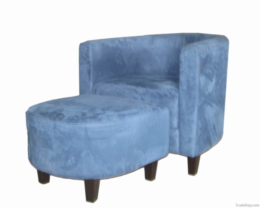 Fabric Ottoman Tub Chair