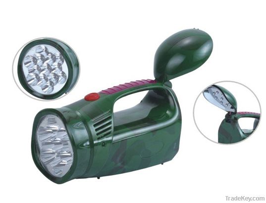 Rechargeable torch, plastic flashlight, led torch