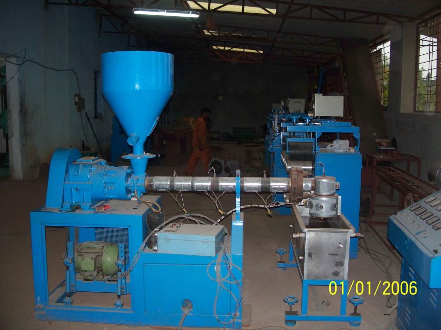 Plastic Box Strap Making Plant