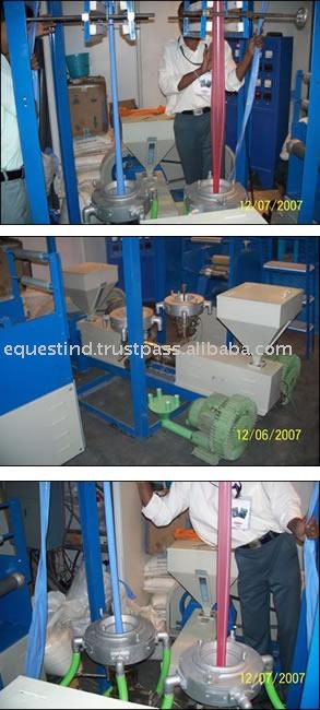 Single Screw Double Colour / Layer Film Plant