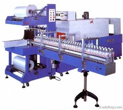 Automatic bottle wrapping packing machine