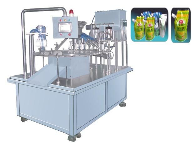 Doy-pack Pouch /Stand-up Pouch/Spout Bag Filling Capping Machine