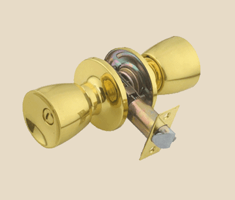 Tubular knob locks