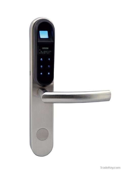 Fingerprint Lock with Touch Screen Keypad