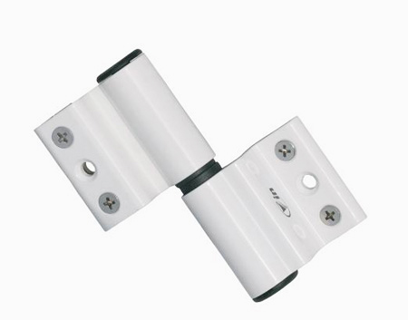 Aluminium door store hinges