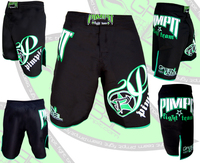 Pimpit MMA Men's Green Label Fight Shorts