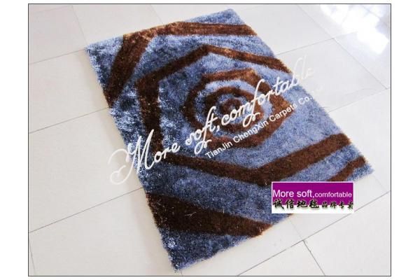 Home textile/Area rug/polyester shaggy carpet/living doormat/CM-5