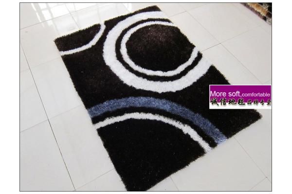 Home textile/Area rug/polyester shaggy carpet/living doormat/JS-11