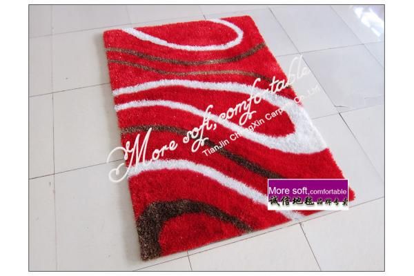 Home textile/Area rug/polyester shaggy carpet/living doormat/JS-10