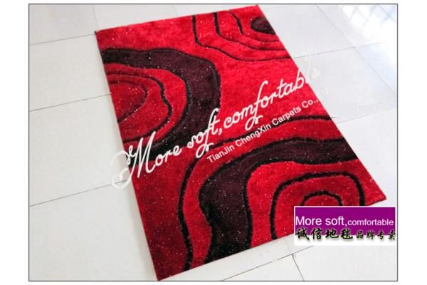 Home textile/Area rug/polyester shaggy carpet/living doormat/GD-2