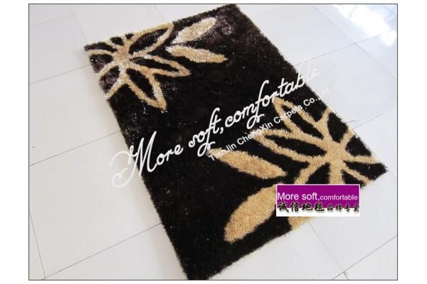 Home textile/Area rug/polyester shaggy carpet/living doormat/JS-7
