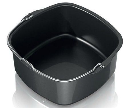 Air fryer baking basket HD9925 parts, high-grade non-stick pot, bakeware