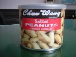 roasted and salted peanuts