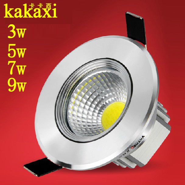 LED COB 3W 5W 7W 9W COB downlight cob led ceiling Light The kitchen bathroom lamp lighting