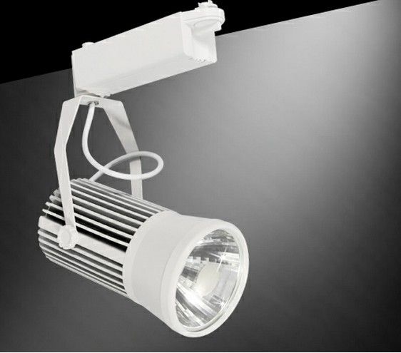 Led COB Track light store lighting 20w 30w The integration LED Track light Imported chips LED spotlights