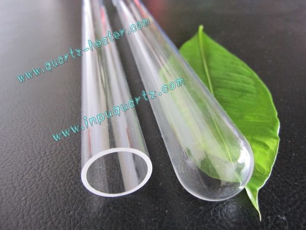 clear quartz tube