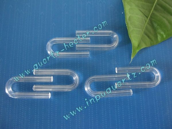 U shape quartz tube