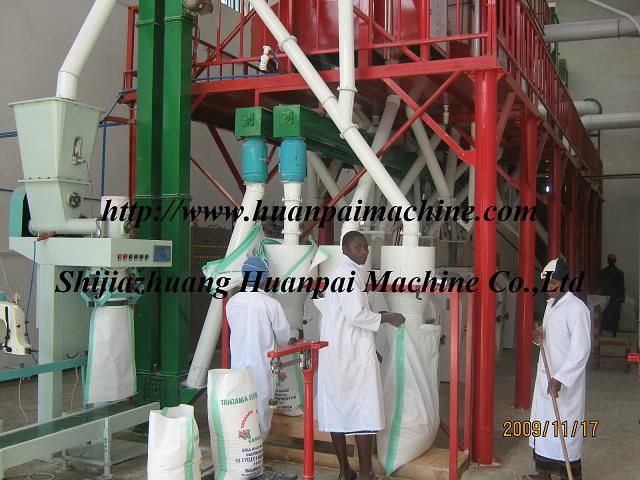 maize grits machinery, corn flour machine, flour mill